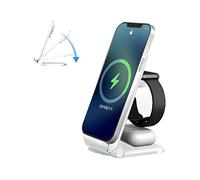 Chargeur Induction,Pliable Chargeur sans Fil 3 en 1 pour iPhone 13/14/15/12/11/Pro/Max/Pro Max/XS/XR/X/8/Plus,Apple Watch 8/7/6/SE/5/4/3/2, AirPods Pro/2/3