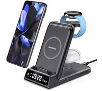 Chargeur Induction pour Google Pixel Watch 3/2 (Not for Pixel Watch 4/1), Charge de Station pour Google Pixel 10/10 Pro/10 Pro XL/9/9 Pro/8/7/6/5, Pixel Buds Pro 2, SwanScout 703G2