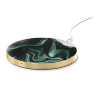 Chargeur induction Qi Fast Charge 10W sans chargeur Golden Olive Marble Ideal Of Sweden