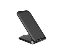 Akashi Chargeur à induction sans fil Qi 15W – Support ajustable – Noir
