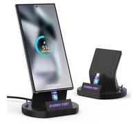 Chargeur Induction sans Fil Rapide avec Adaptateur Magnétique Type-C - Station Charge Samsung A56/A55/A34/A25 S25/S24/S23 Note 10+, Xiaomi Redmi Note 14/13 Pro, iPhone 16/17, Google Pixel, Moto G85