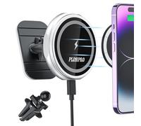 Chargeur Induction Voiture ,15W Chargeur sans Fil Voiture Magnétique Rapide Compatible Support Voiture Magsafe iPhone 13/12 Pro Max Mini ,Support Voiture Magnétique
