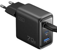 Chargeur INIU 70W Leopard 2 USB-C + USB-A noir