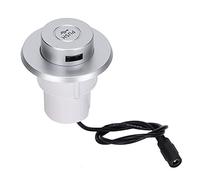 Chargeur intégré caché de Bureau ABS 3 Ports USB, Adaptateur de Charge, rallonge Pop-up cachée lorsqu'il n'est Pas utilisé, Stable pour Les Meubles de Bureau, canapé