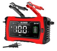Chargeur intelligent de batterie de voiture BEST_12V24V10A pour batteries LiFePO4, lithium et plomb-acide U2F7
