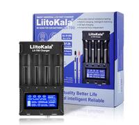 Chargeur Intelligent Liitokala Lii-700, Charge, Test de résistance Interne, détection de capacité, Mode réparation, Adaptateur 12 V 5 A, Compatible avec Les Batteries Li-ION/Ni-MH/LiFePO4 32700 26700