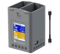 Chargeur intelligent portable à double fente pour DJI Mini5 Pro/Mini 4Pro/Mini 3Pro/Mini 3 Batteries Chargeur Rapide Hub Batteries Manager Drone Accessoire