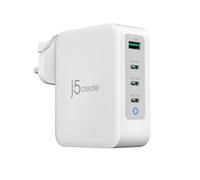 Chargeur - J5 CREATE - 130 W - GaN - 4 ports - Charge rapide