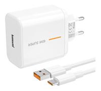 Chargeur - KAL - Oppo 65W Supervooc - Charge rapide - Câble USB-C 2m