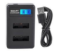 Chargeur LCD à Double Emplacement pour Batterie NP-BX1, Chargement USB, écran LCD, Double Port, Léger, Chargeur deExtérieur