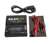 Chargeur LCD numérique B6AC 80W, Chargeur/déchargeur d'équilibrage pour Batterie Li-ION, LiPo, NiCd, NiMH RC