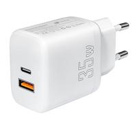 Chargeur LEOTEC 35W 1 USB C PD+1 USB A Noir Compatible avec Apple ET Samsung