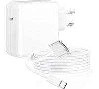 Chargeur Mac Book Air/Pro, 70W Chargeur Mac Avec 2M Tressé Câble Usb-C Vers Mag 3 Magnétique Pour Macbook Air 13, 15 Pouces (2022 2024), Macbook Pro 14, 16 Pouces (2021 2024), M4/M[POU6261620]
