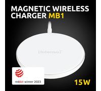 Chargeur Magnetique Mw1 Blanc Pour Smartphone