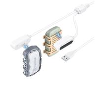 Chargeur magnétique pour GPS Dog XL & XL Adventure Tracker uniquement, câble USB de charge rapide 2 en 1, cordon de charge magnétique durable pour GPS Tractive Smart Dog et appareil GPS pour animaux