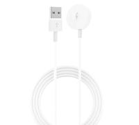 Chargeur Magnétique pour Montre Intelligente Emporio Armani ART5001/ART5002/ART5003/ART5004/ART5005, Chargeur de Montre USB 5V, 3,3 Pieds (White)