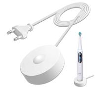 Chargeur Magnétique pour Oral-B IO Series 7/8/9 Brosse à Dent, Modèle 3768, Station de Recharge Induction Étanche IPX7, Base de Remplacement pour Voyage et Salle de Bain, Chargeur Universel 100-240V