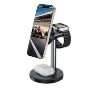 Chargeur magnétique Refroidissement TEC 25W Qi 2.2 Charge Rapide 3-en-1 pour téléphone écouteurs Montre