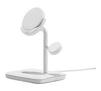 Chargeur Magnétique sans Fil à Induction Qi2.0 3 en 1 15W CYGNETT Blanc