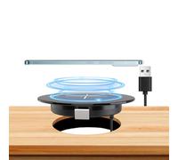 Chargeur magnétique sans Fil de Bureau, Station de Charge inductive 15W Compatible avec la Station de Charge Apple Mag-Safe Pad pour iPhone 16/15/14/13/12, AirPods 4/3/2/Pro