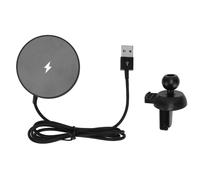 Chargeur magnétique sans fil N52Strong à charge rapide pour iPhone séries 16, 15 et 14, compatible MagSafe, protection contre les surtensions et