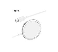 Chargeur Magnétique Sans Fil Rapide QI 15W CW30 Pro pour iPhone 13/12 Mini/12 Pro Max /11 ,Xiaomi Mi 10,Huawei,Samsung,Ecouteus-Argent