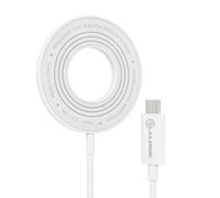 Chargeur magnétique sans fil universel rapide 15 W - Compatible avec iPhone 15/14/13/13 Pro/12 Pro/12/11/X/8, Samsung Galaxy S23/S22/S21/S20, Google Pixel, etc