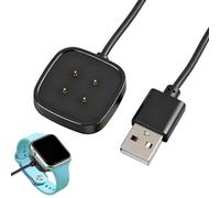 Chargeur Magnétique USB C pour Fitbit Versa 4, Versa 3, Sense 2, Sense, Câble de Charge Remplaçable Compatible avec Montre Connectée Fitbit, Charge Rapide et Stable 100cm