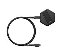 URBAN ARMOR GEAR UAG Wireless Charging Pad INCL. Kickstand (Charge Rapide 15W, Câble Robuste USB-C vers USB-C (1,2m), Magnétique) Noir/Fibre de Carbone