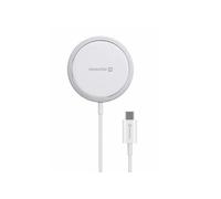 Swissten MagStick Smartphone – Recharge sans fil USB Blanc Intérieur