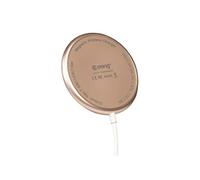 Chargeur MagSafe Sans Fil Induction Qi 15W Compatible iPhone Dorée