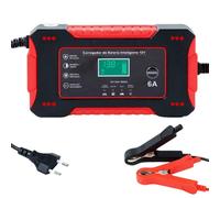 Chargeur/mainteneur de batterie 12V 6A automatique intelligent avec compensation de température pour batteries au plomb-acide de bateau
