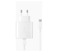 Chargeur maison 45W Power Delivery + Câble USB C/USB C Blanc Samsung