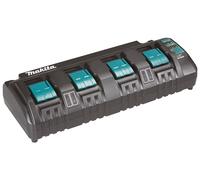 Chargeur MAKITA Li-ion LXT DC18SF 14,4-18V quadruple pour charge standard 196426-3