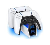 Chargeur Manette rapide 2H avec 2 câbles compatible pour Manette PS5 DualSense