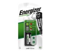 Energizer Chargeur de batterie E300701400 Mini 700 mAh Noir avec 2 piles AAA NiMH