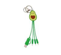 Chargeur multi câble Legami Avocat Vert