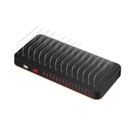 Chargeur Multi USB 100/180W, 15 Ports USB, Chargeur Rapide, Tablette, Téléphone, Station De Charge, Support Largement Utilisé(180W with Cable)