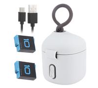 Chargeur multifonction TELESIN compatible avec les caméras sportives Hero 9/10 et batterie haute capacité.
