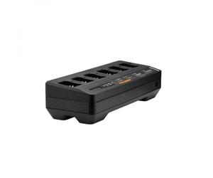 Chargeur multiple Motorola PMPN4289 Chargeur multiple 6 positions avec écran pour talkies Motorola des séries DP4000/3000/2000, DP Atex et série R7.