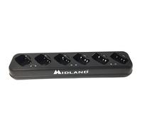 Chargeur multiple pour Midland BR02 Chargeur multiple pour 6 talkies-walkies BR02