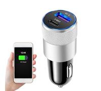 Chargeur Multiples, Chargeurs De Téléphone Portable pour Automobile Adaptateur Voiture 3.1A USB Ports Chargeur De Voiture en Métal PD Fournitures Automobiles pour Voyager