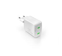 Chargeur Mural 35W GaN 2xUSB-C MiniPro Blanc