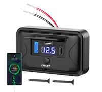 Chargeur mural à fermeture éclair, station de charge étanche, chargeur rapide RV, écran de tension, chargeur de voyage pour RV, adaptateur de prise de voiture stable, station de charge de véhicule