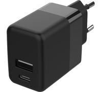 Chargeur mural Accezz - Chargeur - Connexion USB-C et USB - Power Delivery - 20 Watt - Noir