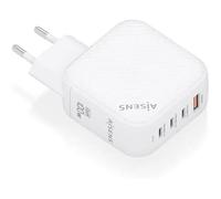 Chargeur Mural Aisens ASCH-100W4P028-W Blanc 100 W - Multicolore - AC 100-240/DC 12