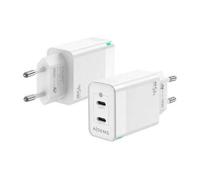 Chargeur mural Aisens ASCH-45W2P005-W/ 2xUSB Type-C/ 45W