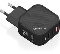 Chargeur Mural Asch-65w3p027-Bk Noir 65 W (1 Unité)[Cha8223171]