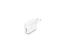 Chargeur mural Belkin BoostCharge Pro 60W Blanc 2 ports USB-C compact