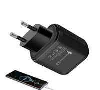 Chargeur Mural - Bloc de Chargement usbs-C | Adaptateur 5V3.1A 4 Ports, Chargeur Rapide USB, Prise d'alimentation pour Ordinateurs Portables, Maison et Voyage